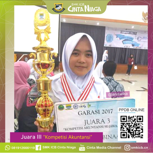 Juara 3 Lomba Kompetensi Siswa Akuntansi Se-Jawa Barat